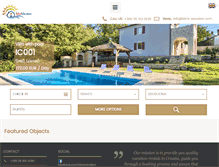 Tablet Screenshot of istra-vacation.com